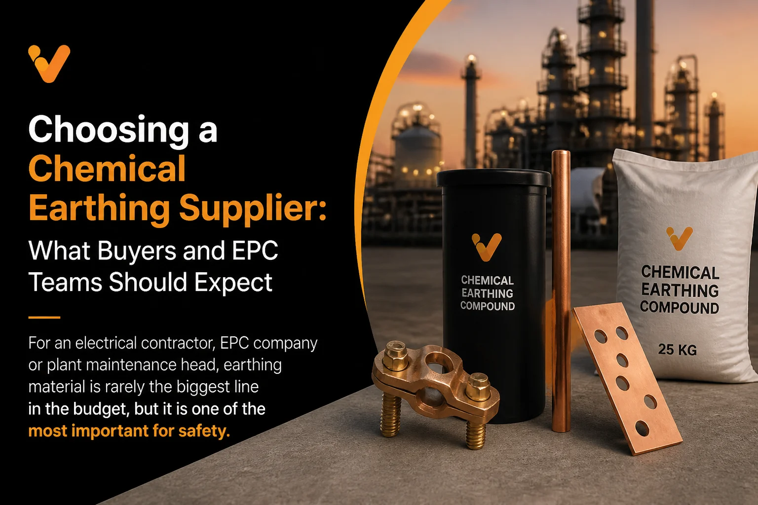 Chemical Earthing Supplier | Complete Kits, Pan-India Delivery